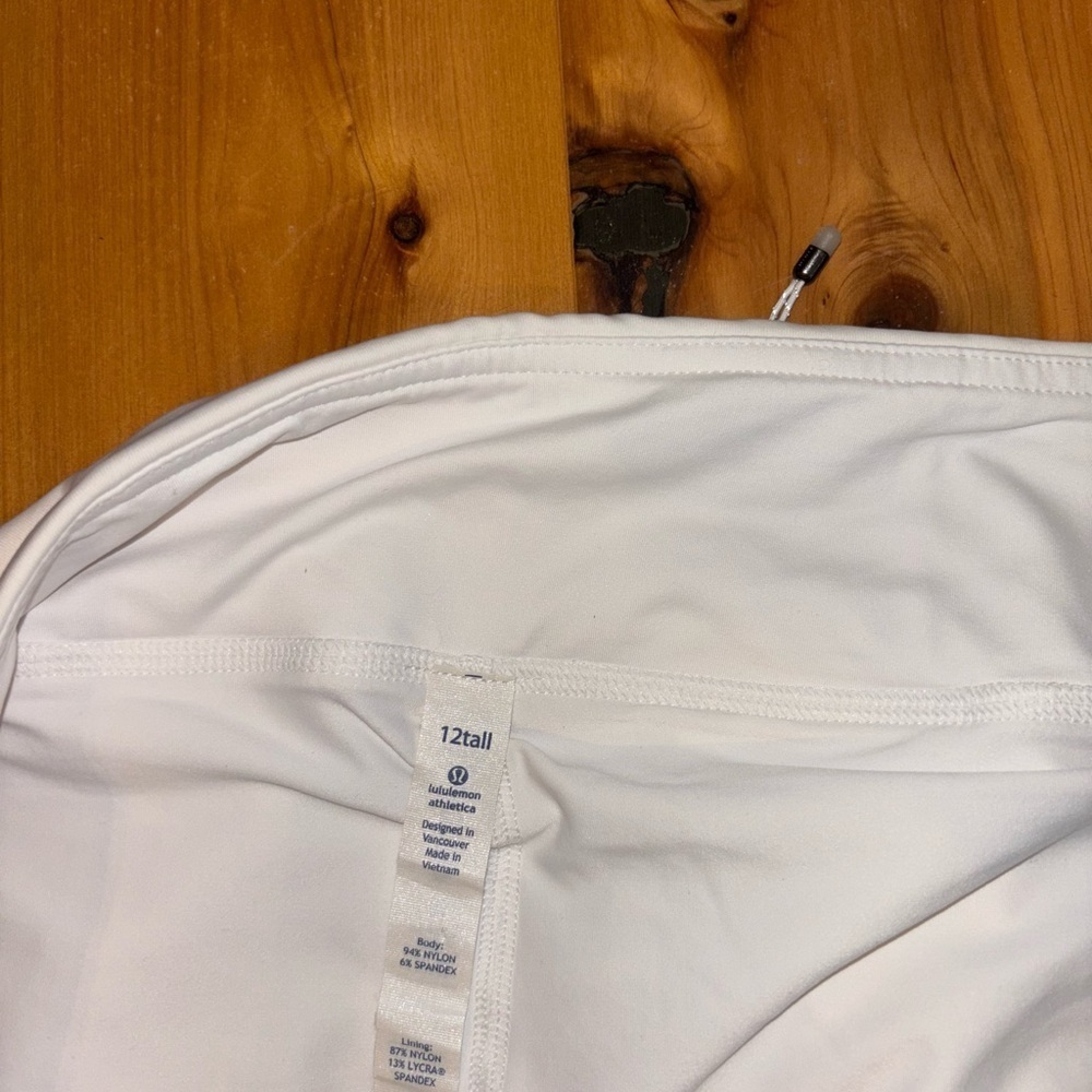 Lululemon look alike White Skirt - Picture 6 of 6
